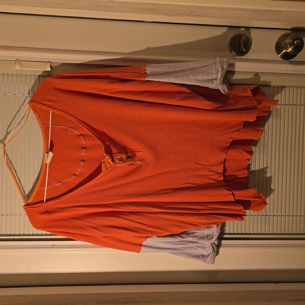 Free people we the free long sleeve shirt